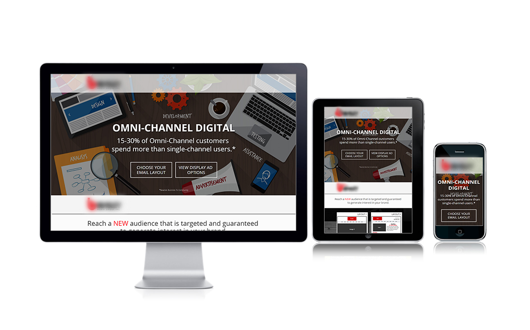 Partner customized template site
