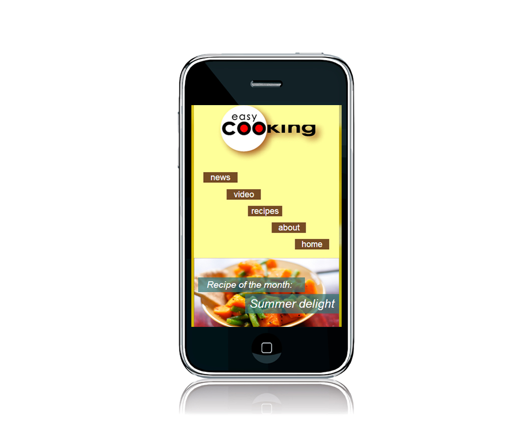 cooking site mobile