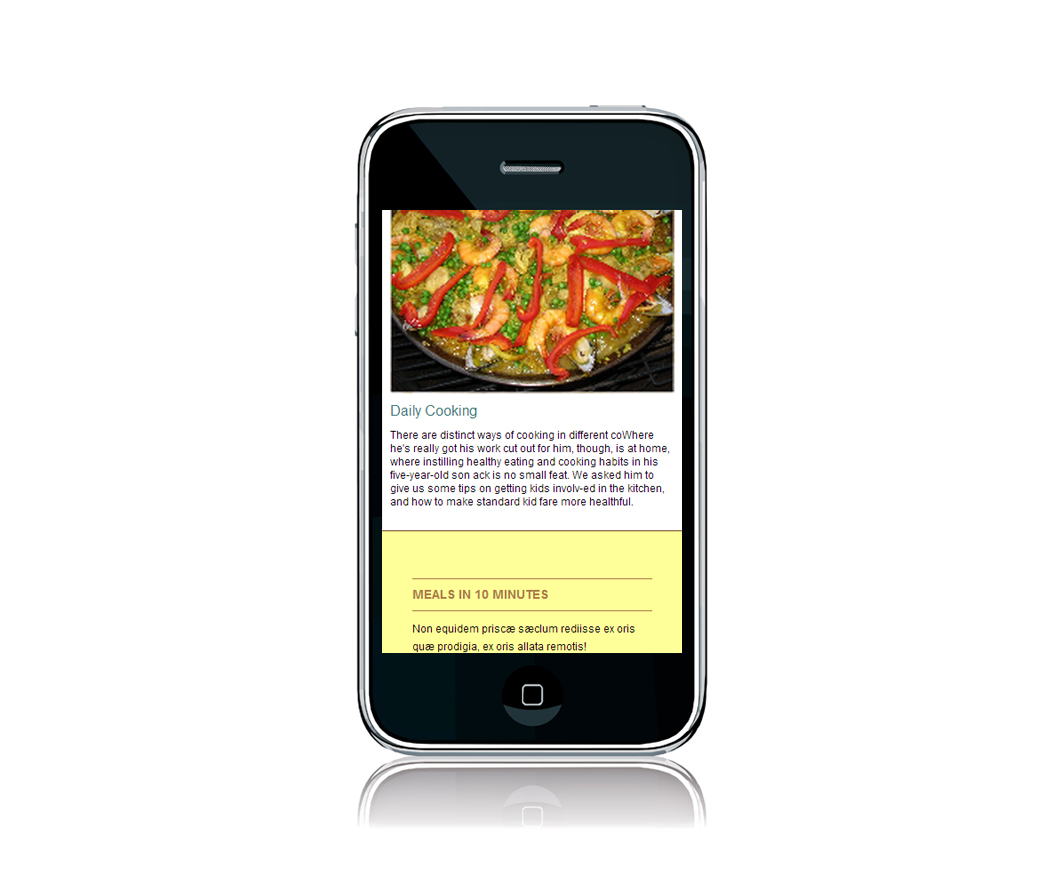 cooking site mobile