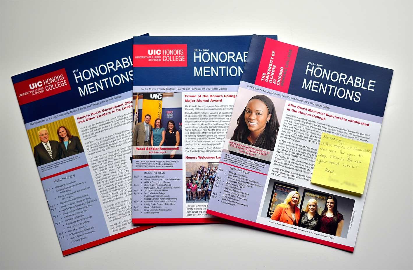 Honorable Mentions