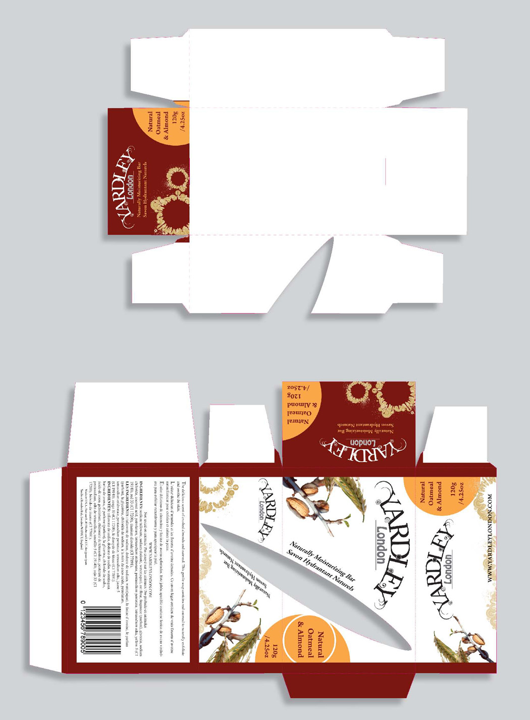 soap package flat