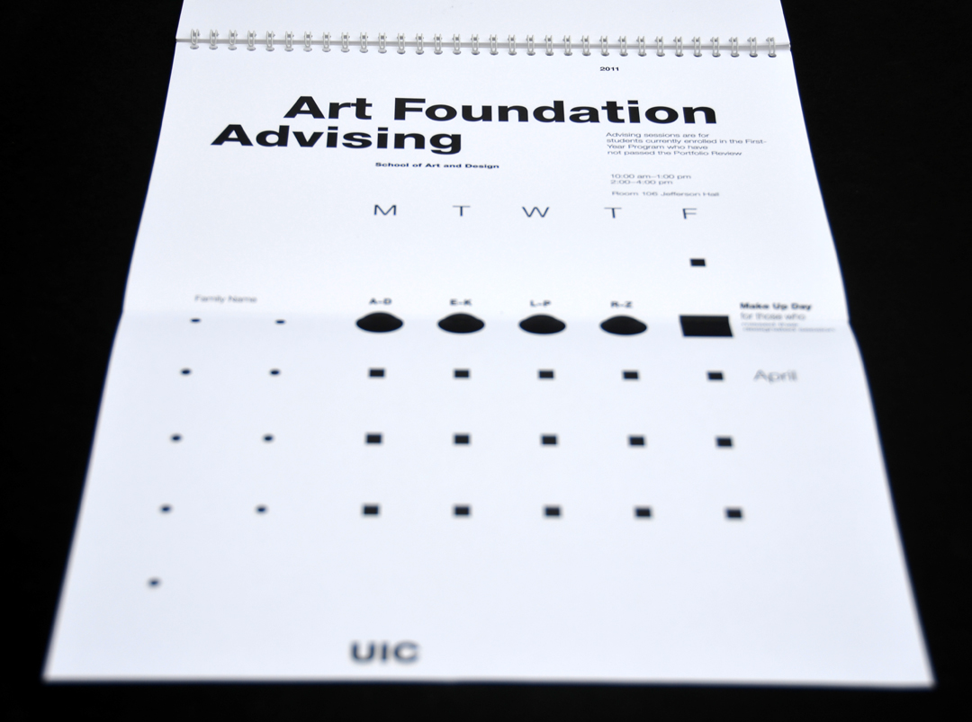 calendar poster
