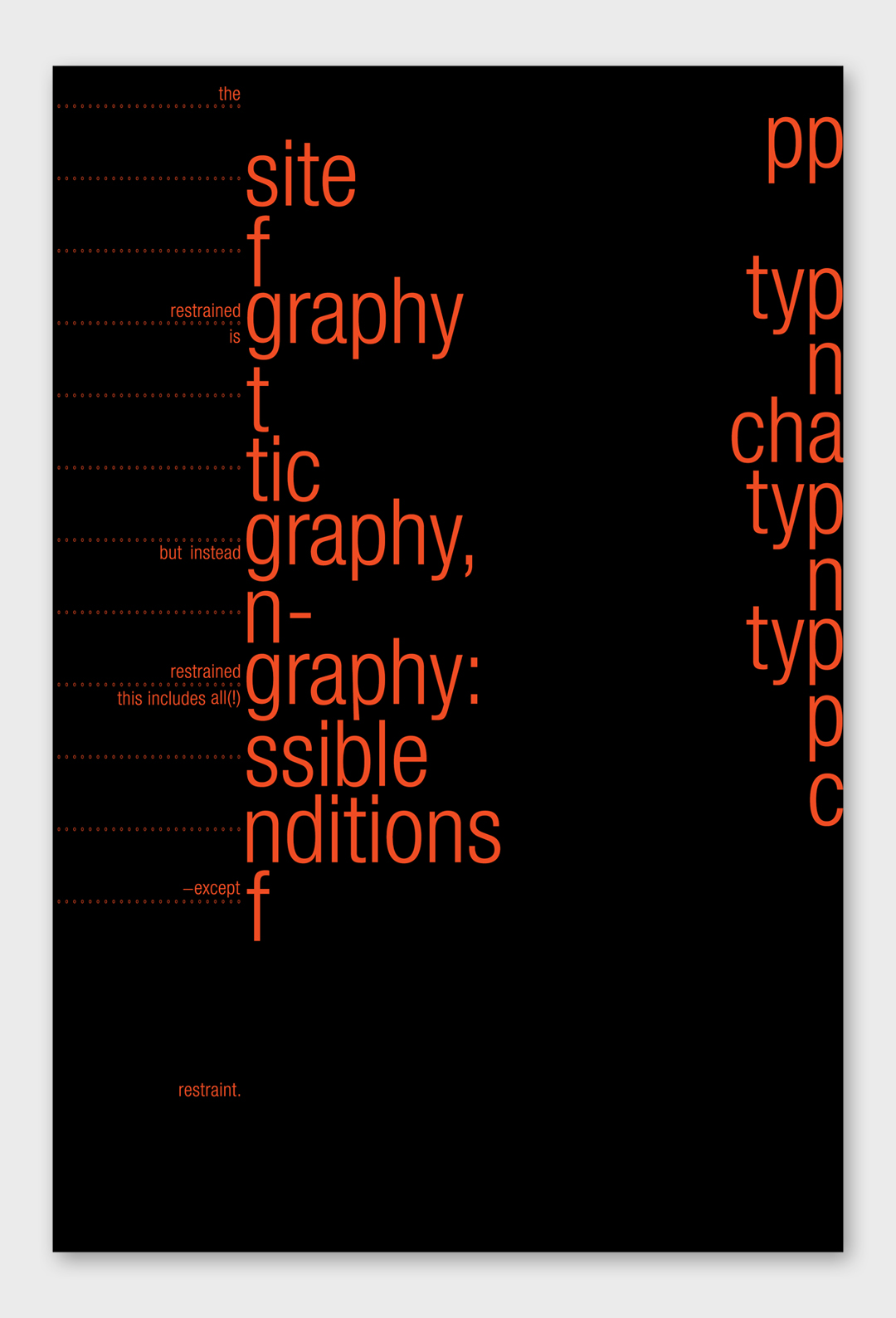 typo poster